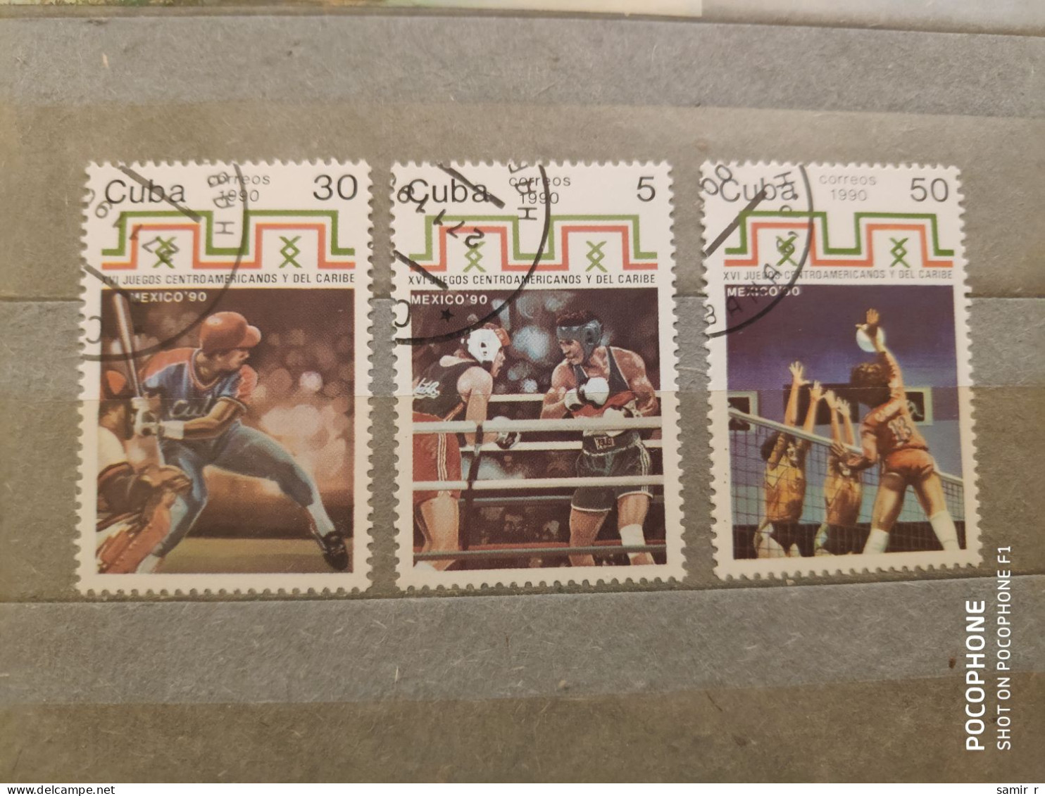 1990	Cuba	Sport (F51) - Used Stamps