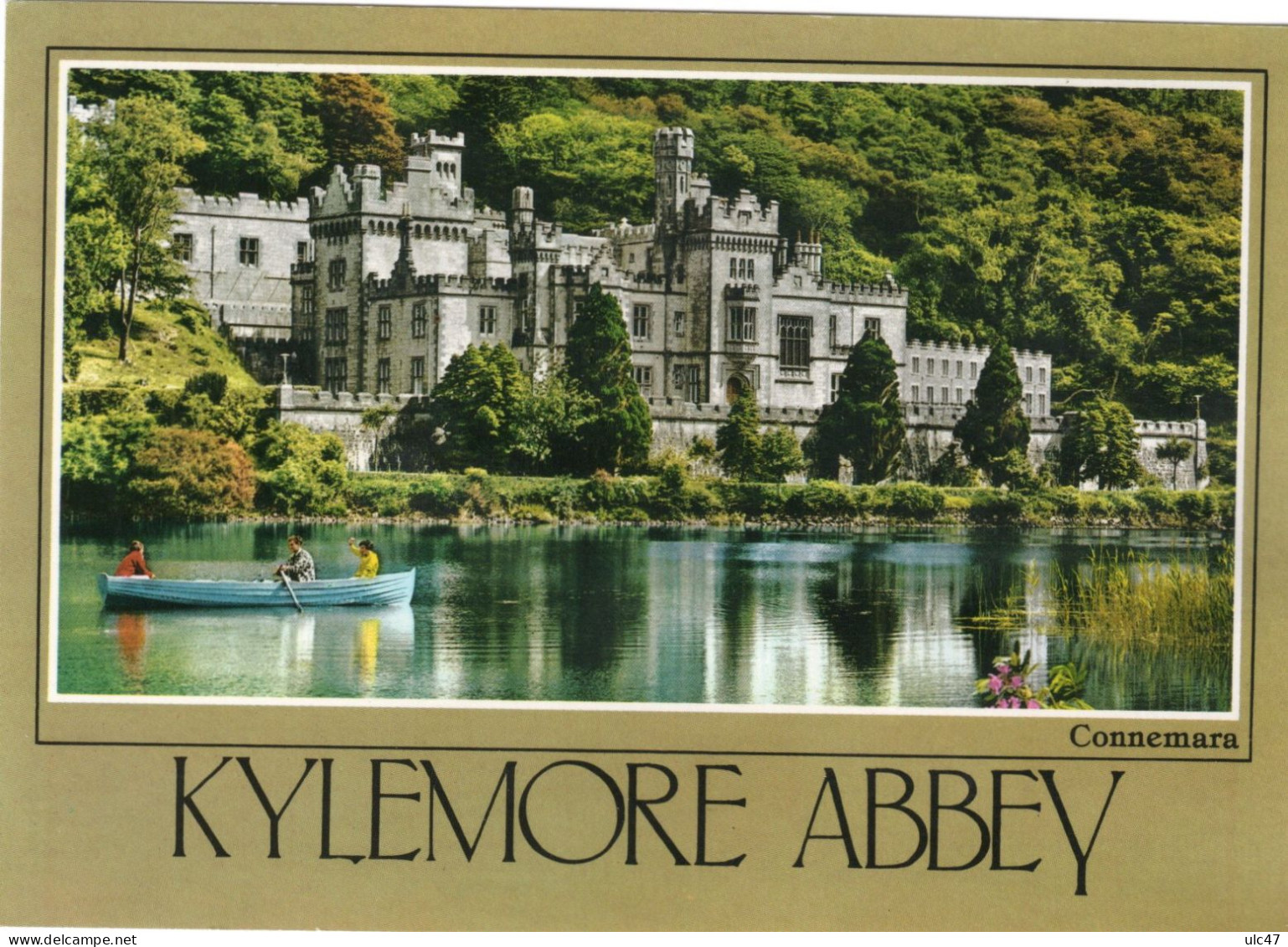 - KYLEMORE ABBEY - Connemara - Scan Verso - - Galway