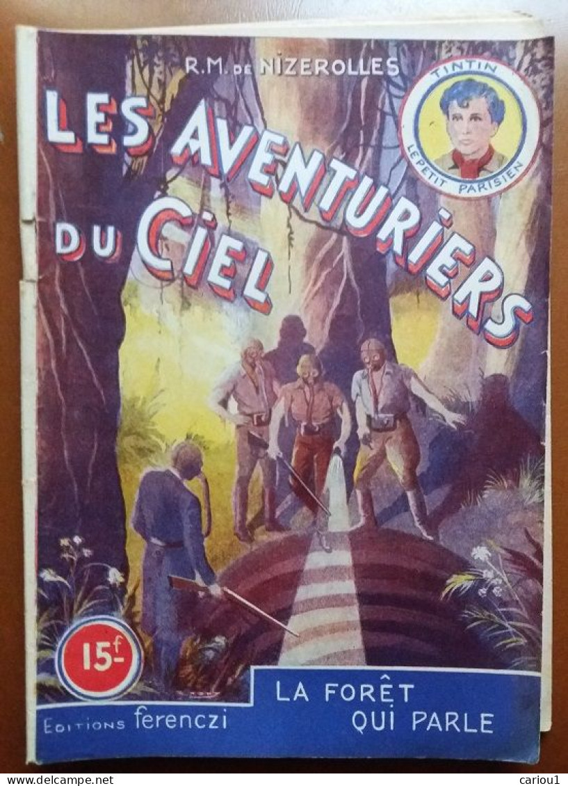 C1  Nizerolles LES AVENTURIERS DU CIEL # 14 La Foret Qui Parle 1950 SF PORT INCLUS France - Vóór 1950