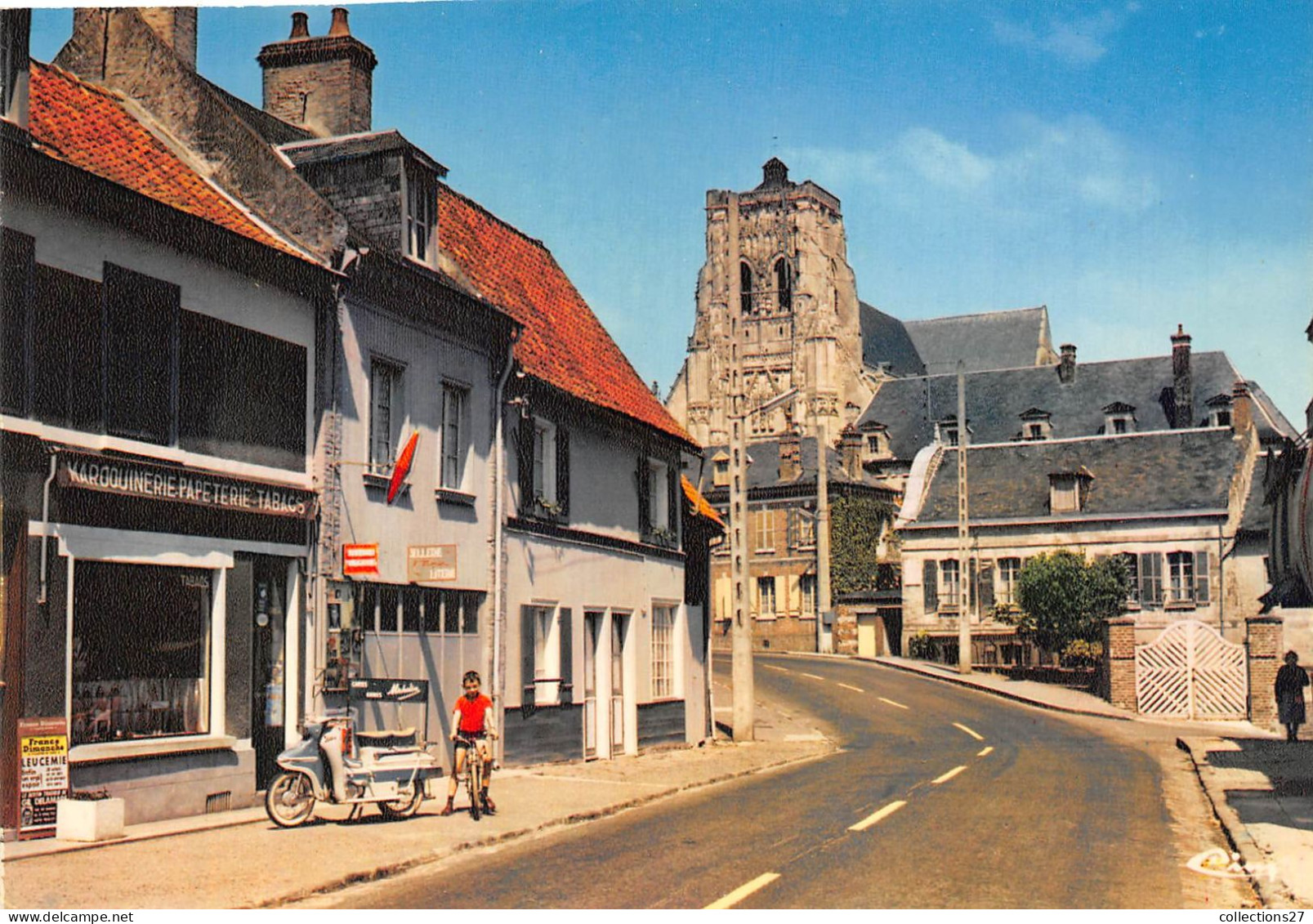 80-SAINT-RIQUIER- ROUTE D'ABBEVILLE - Saint Riquier