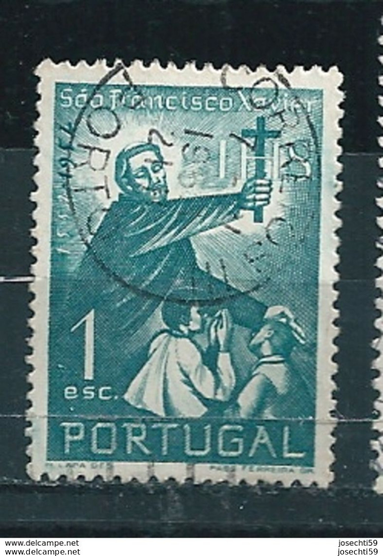 N°  770 4e Centenaire De La Mort De Saint François Xavier  Timbre Portugal	 1952  Oblitéré - Used Stamps