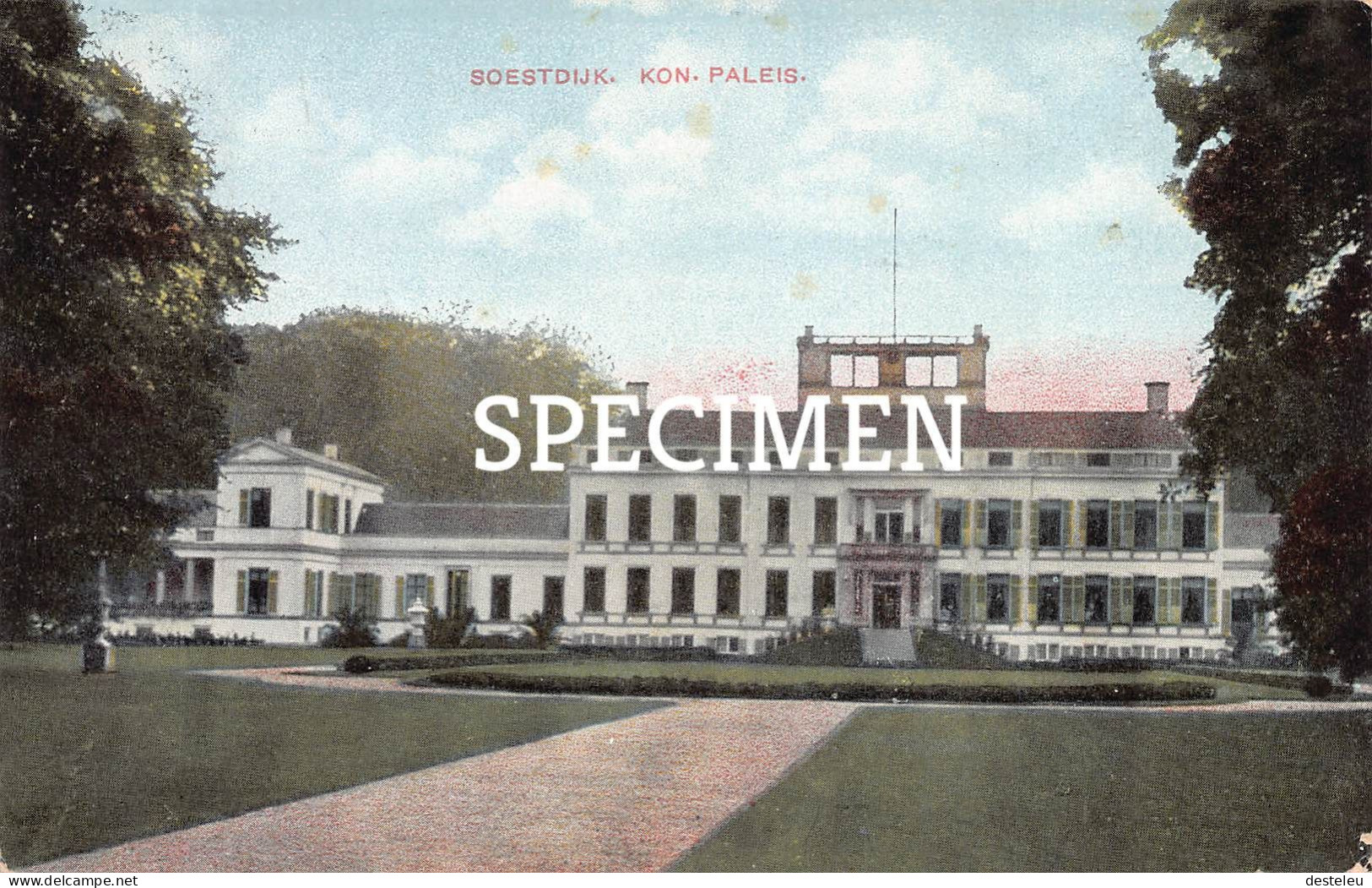 Soestdijk  Kon. Paleis - Baarn - Baarn