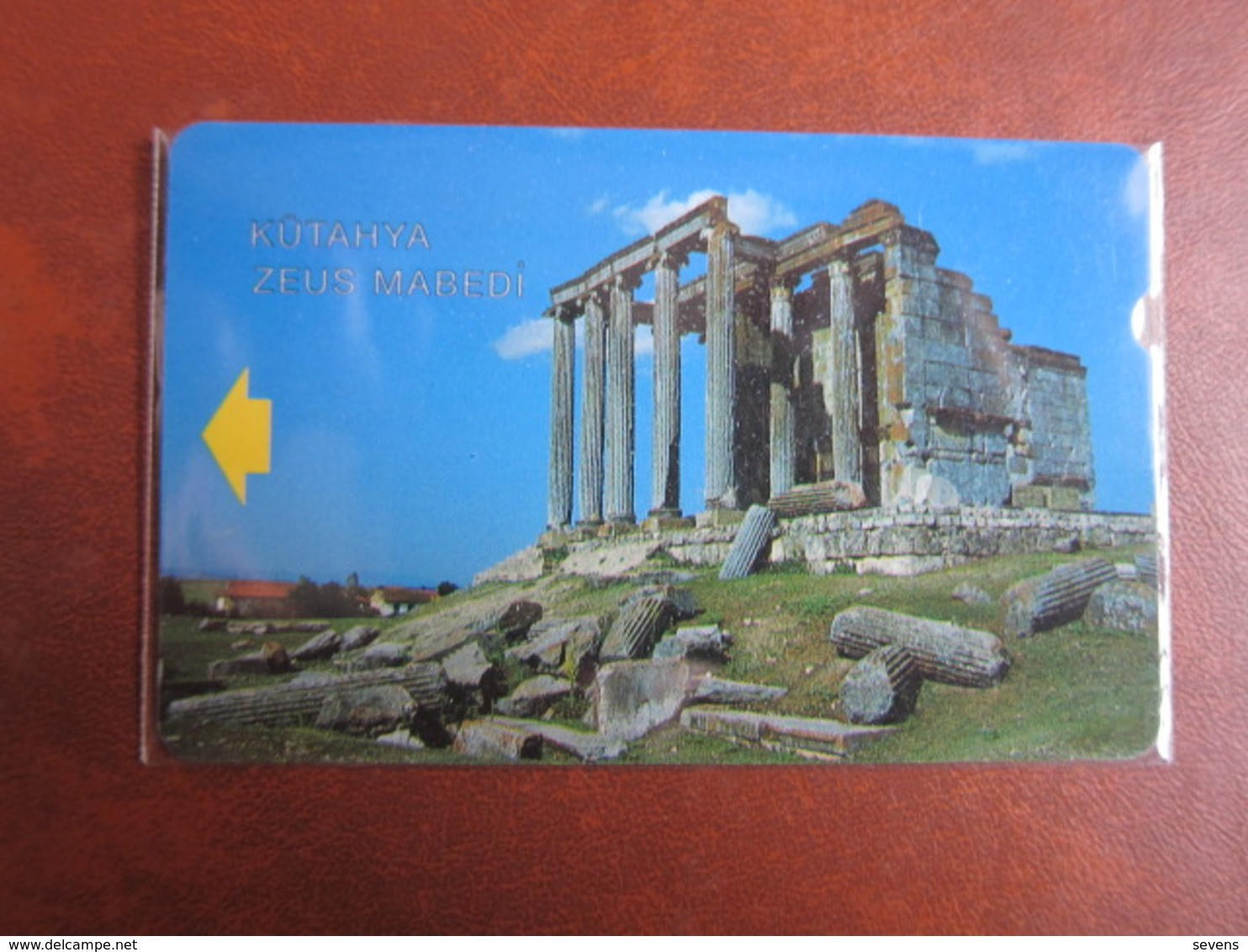 Alcatel Bell Phonecard,Zeus Temple - Turchia