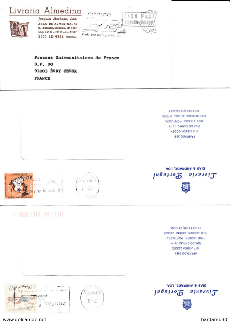 Portugal - 3 Lettres - Covers & Documents