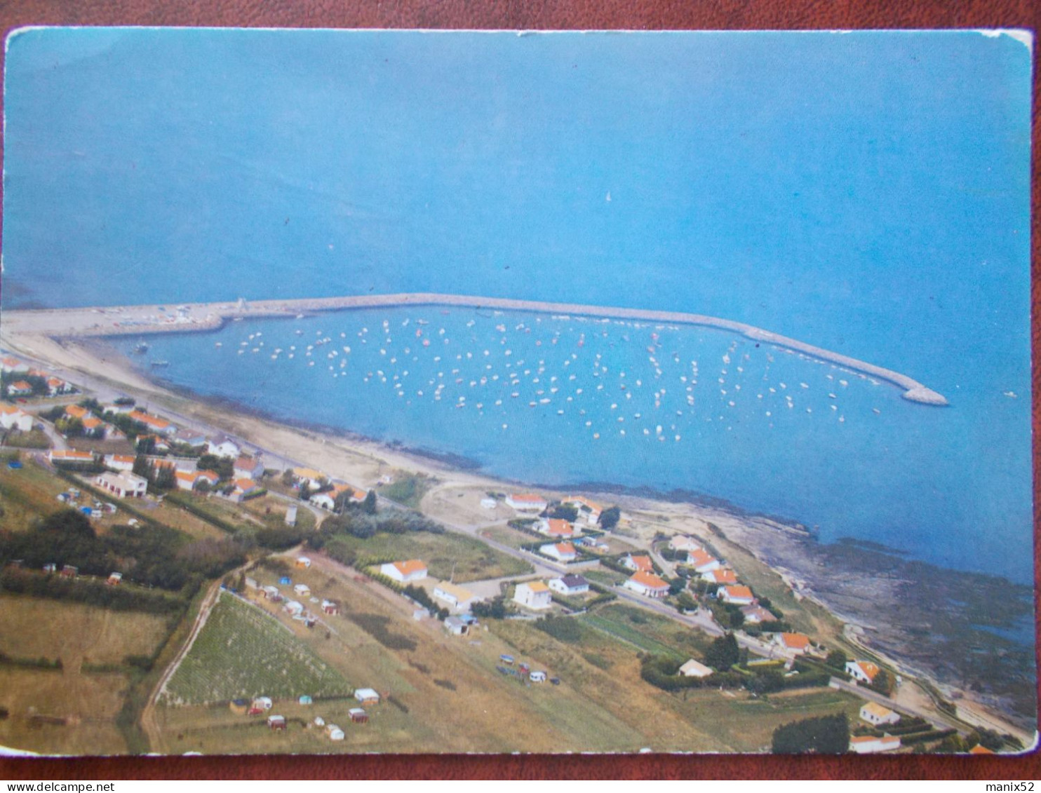 44 - LA PLAINE Sur MER - Port De La Gravette. (Vue Aérienne / Camping) - La-Plaine-sur-Mer