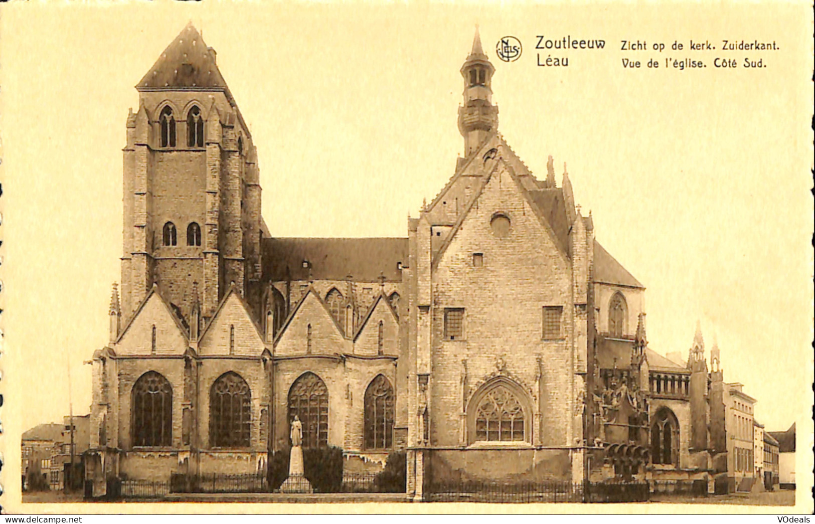 Belgique - Brabant Flamand - Zoutleeuw - Vue De L'Eglise Côté Sud - Zoutleeuw