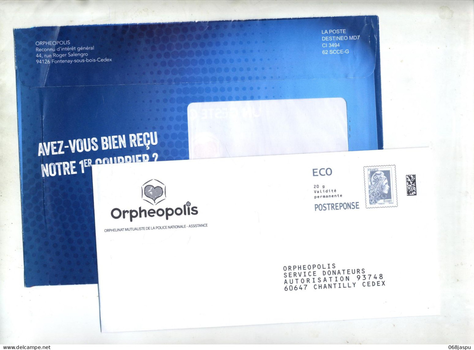 Pap Reponse Yseultyz Ortheopolis + Destineo - Prêts-à-poster:reply