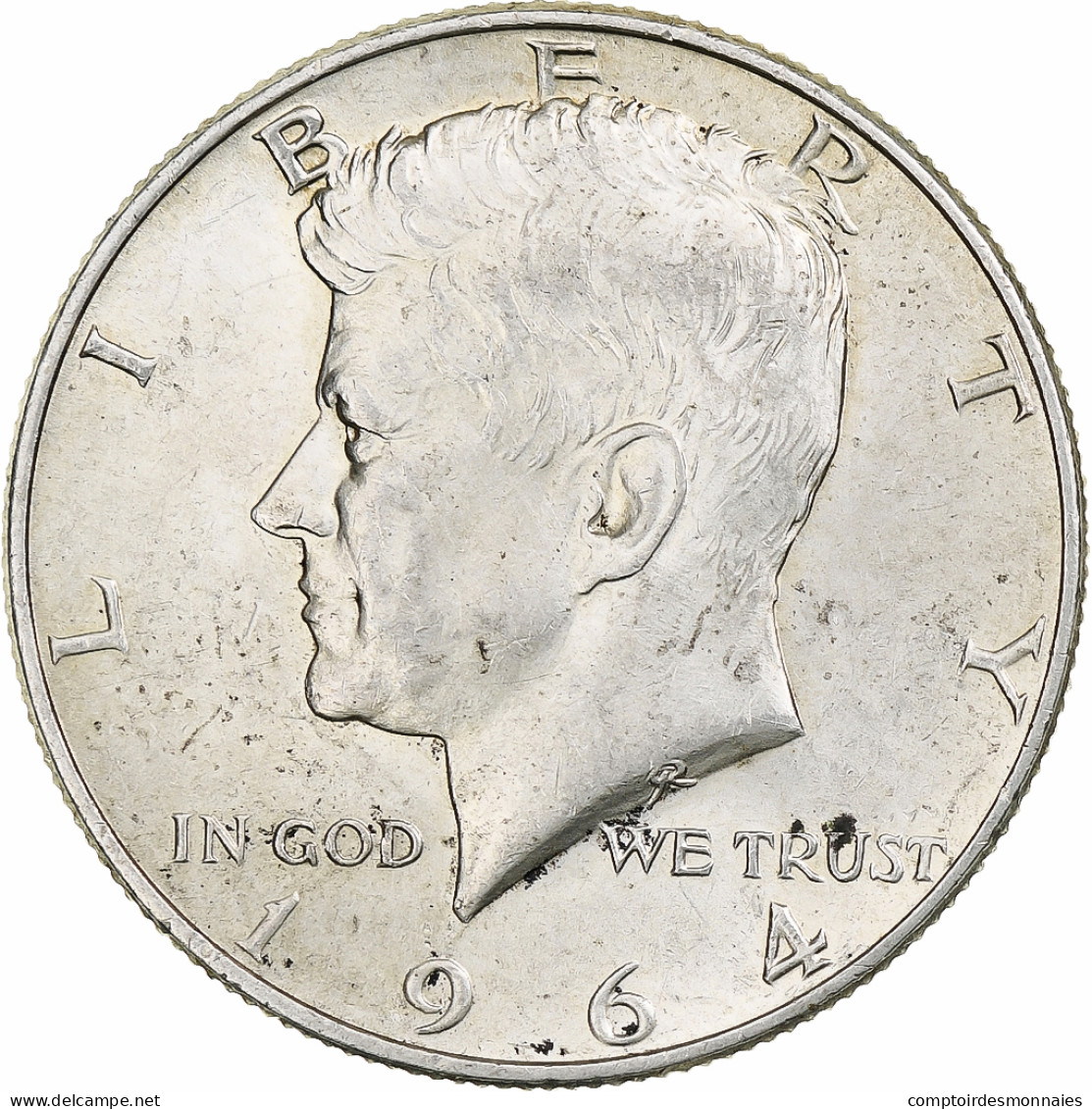 États-Unis, Kennedy, Half Dollar, 1964, Denver, TTB, Argent, KM:202 - 1964-…: Kennedy