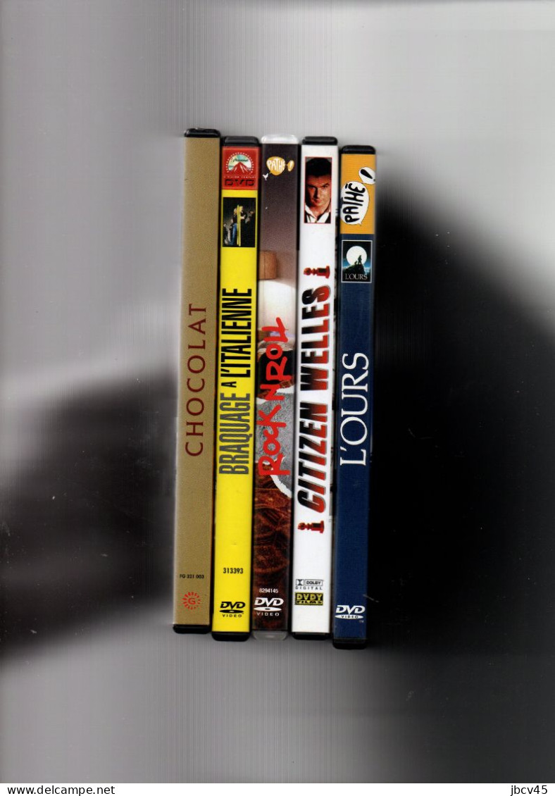 Lot De 5 DVD  Voir Descriptif Et Photos - Colecciones & Series