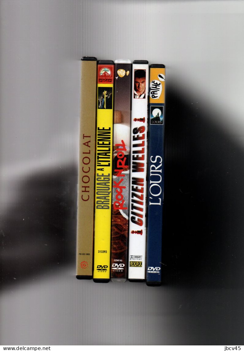 Lot De 5 DVD  Voir Descriptif Et Photos - Verzamelingen, Voorwerpen En Reeksen