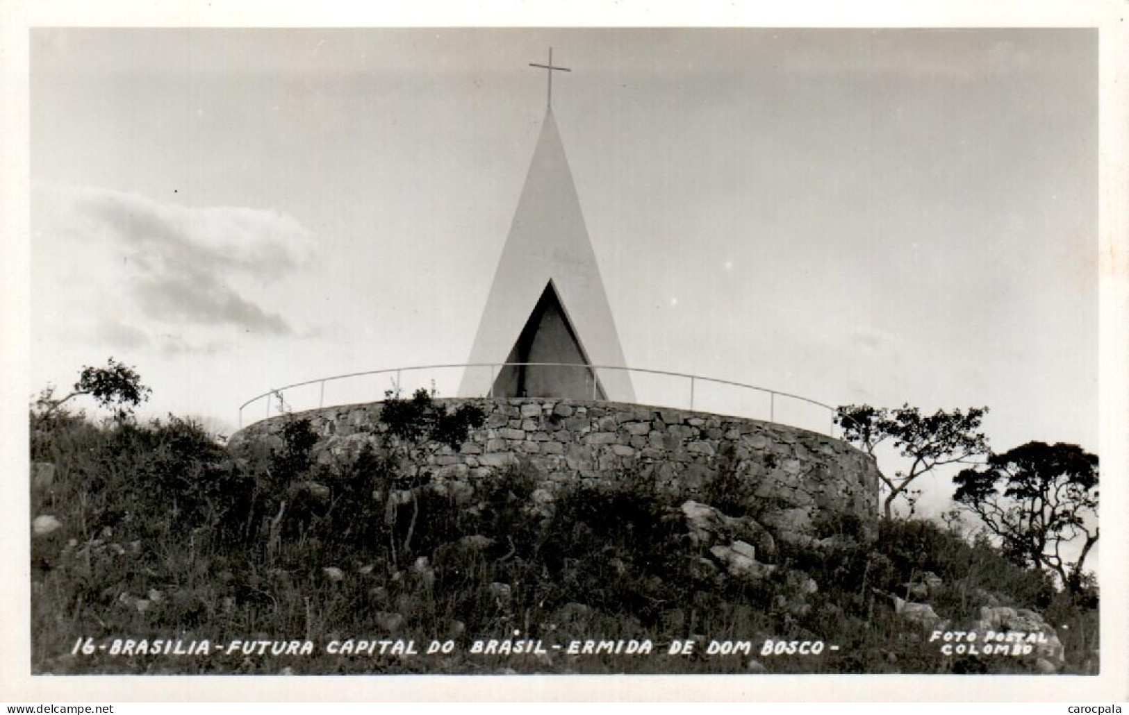 Carte 1950 Brasilia : Ermida De Dom Bosco (foto Colombo) - Brasilia