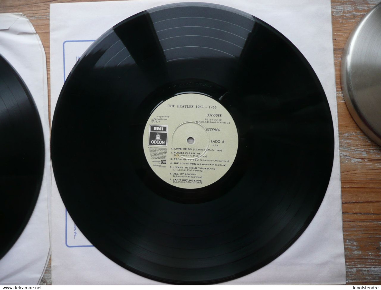 TRES RARE 33 T 2 X LP VINYLE THE BEATLES 1962 - 1966  EQUATEUR 302-0088/89 ECUADOR NO PAYPAL !!! - Sonstige - Englische Musik