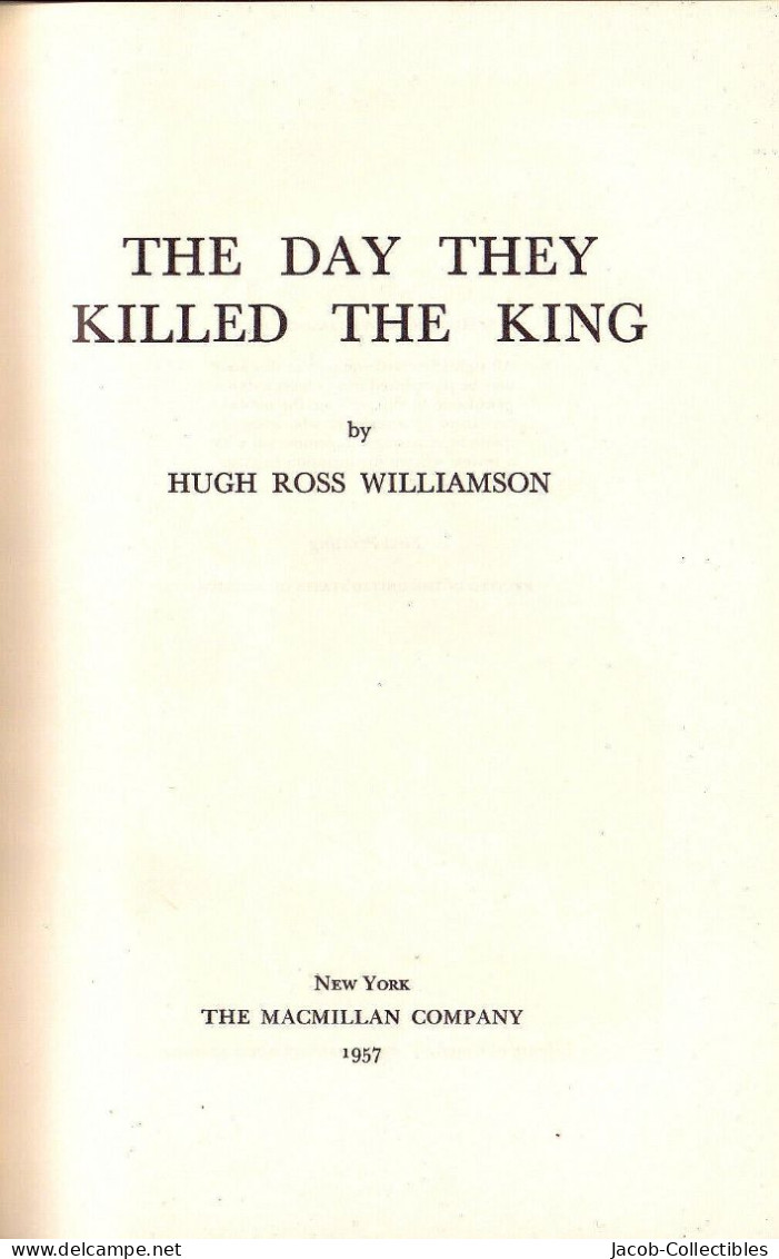 Hugh Roos Williamson King Charles England Cromwell Monarchy History - Europa