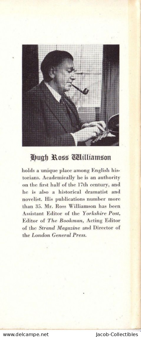 Hugh Roos Williamson King Charles England Cromwell Monarchy History - Europe