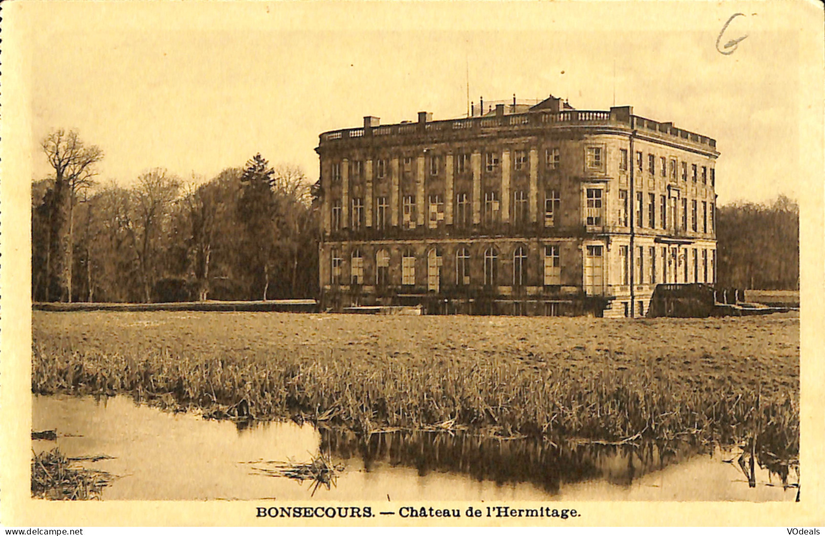 Belgique - Hainaut - Bonsecours - Château De L'Hermitage - Péruwelz