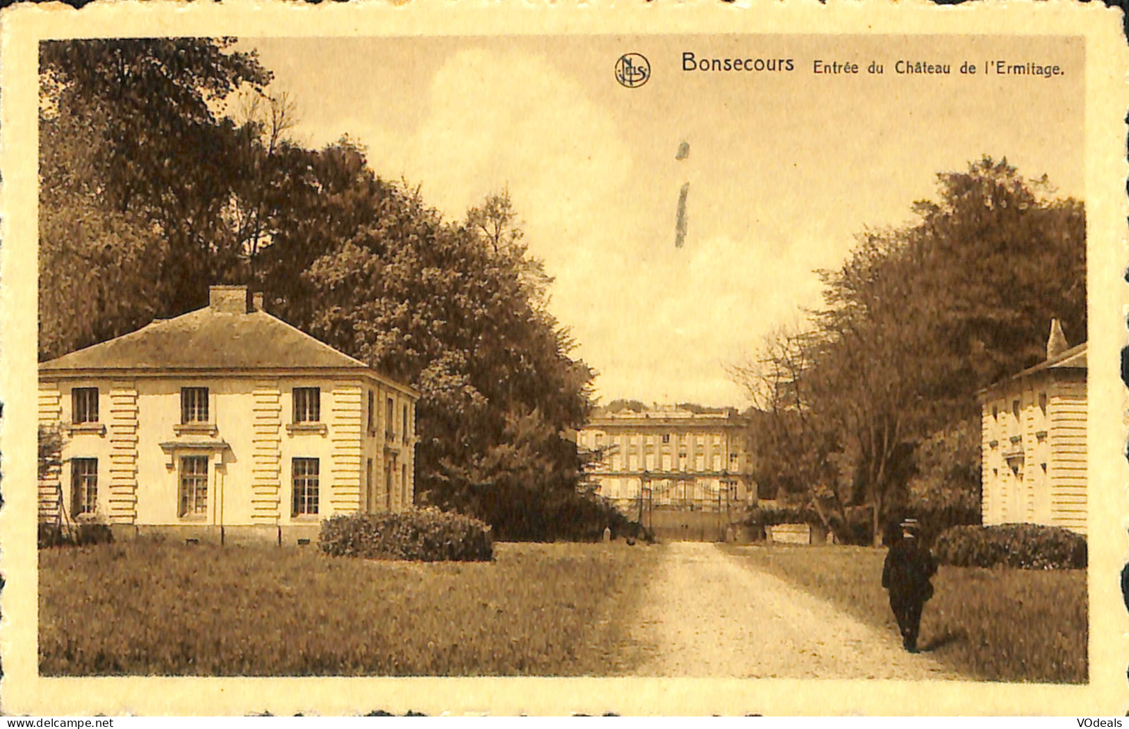 Belgique - Hainaut - Bonsecours - Entrée Du Château De L'Ermitage - Péruwelz