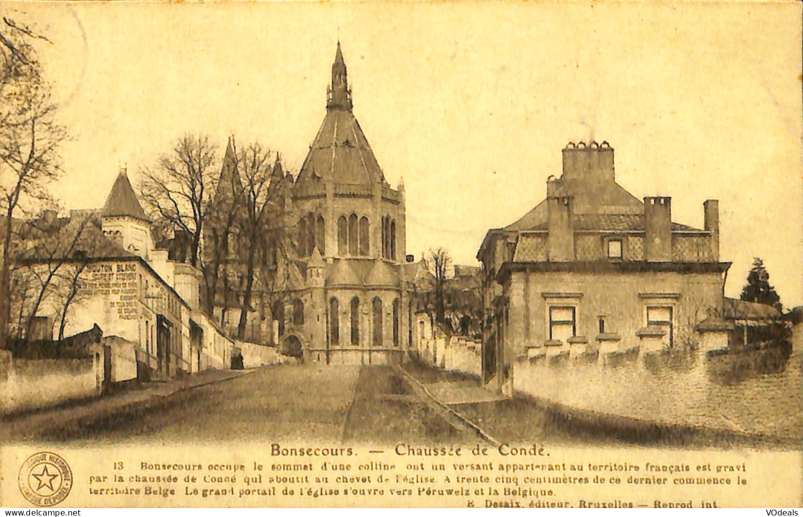 Belgique - Hainaut - Bonsecours - Chaussée De Condé - Peruwelz