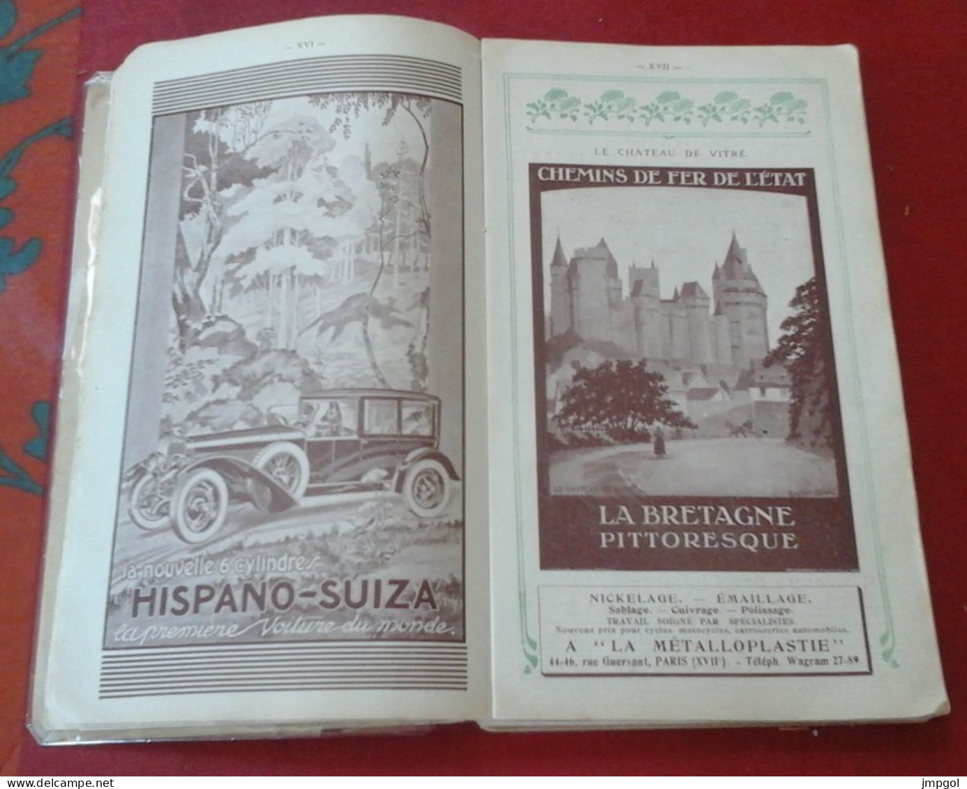 Livret Guide Officiel Chemins De Fer De L'Etat 1923 Normandie Bretagne Jersey Londres Tourisme Horaires Trains Bateaux - Europe