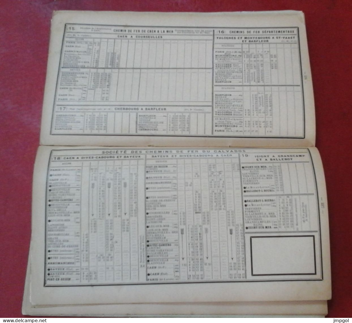 Livret Guide Officiel Chemins de fer de l'Etat 1923 Normandie Bretagne Jersey Londres Tourisme Horaires Trains Bateaux