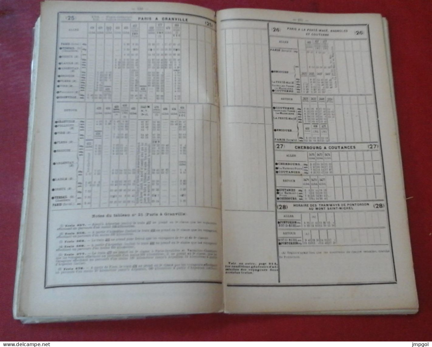 Livret Guide Officiel Chemins de fer de l'Etat 1923 Normandie Bretagne Jersey Londres Tourisme Horaires Trains Bateaux