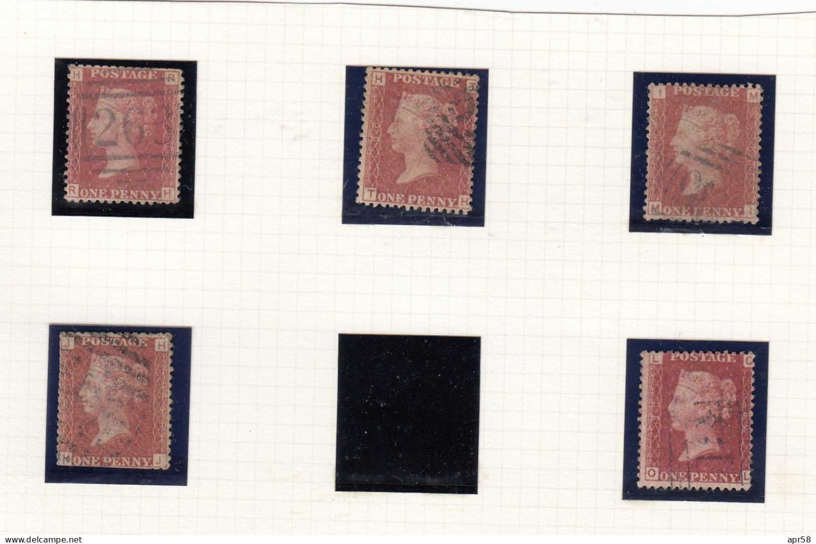 Gb 1858-70 1dred - Used Stamps