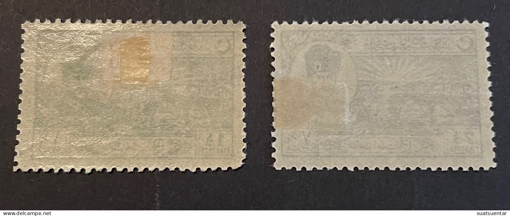 1924 Lausanne Treaty Of Peace Isfila 1129 And 1133 MH - Unused Stamps