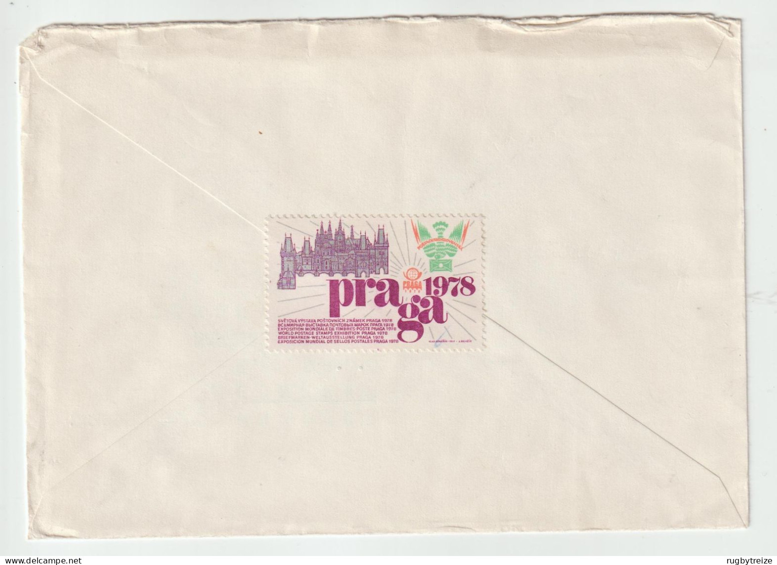 7096 Lettre Cover 1977 TCHECOSLOVAQUIE CESKOSLOVENSKO PRAGA 1978 CINDERELLA VIGNETTE TABOR LESOTHO MAZENOD - Storia Postale