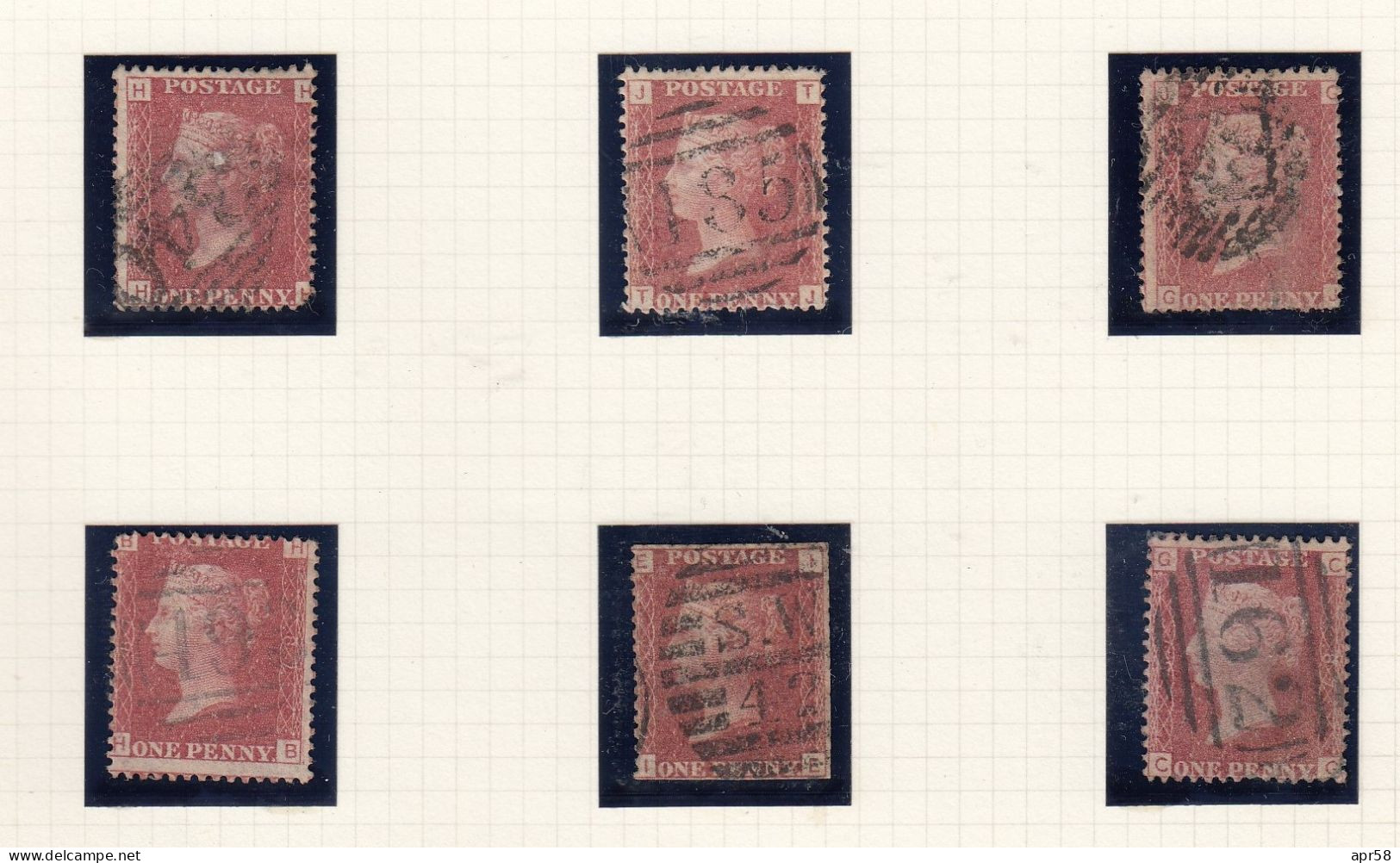 Gb 1858-70 1dred - Used Stamps