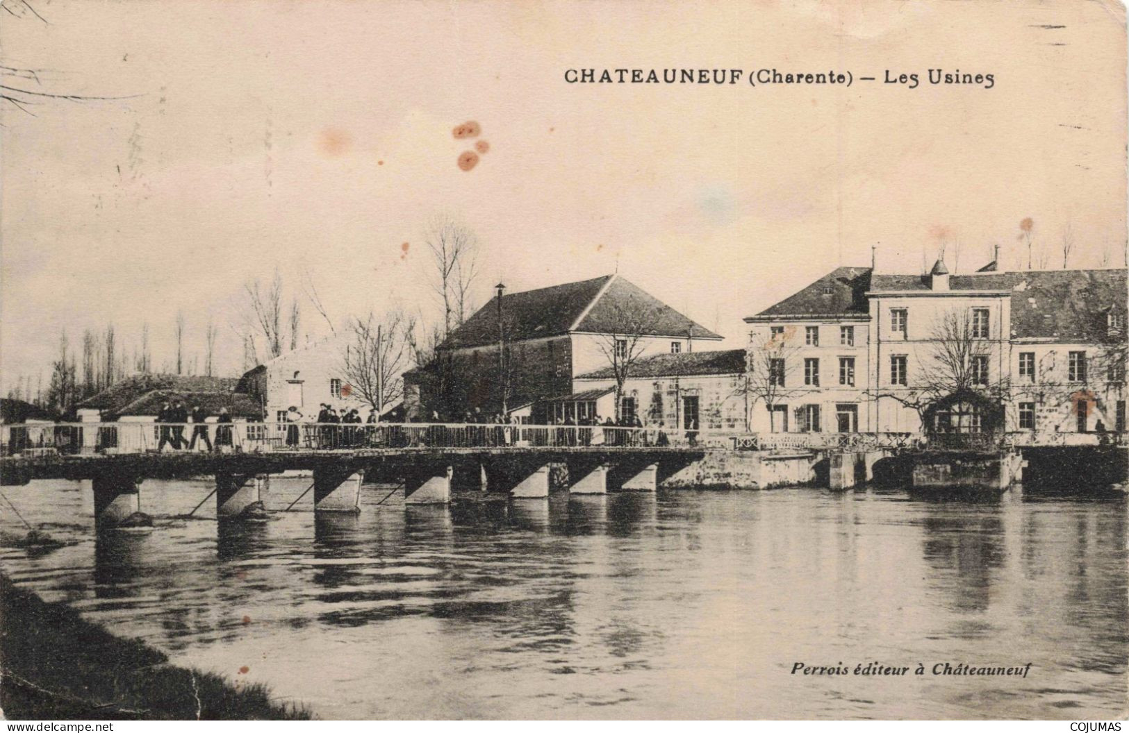 16 - CHATEAUNEUF _S23435_ Les Usines - En L'état - Chateauneuf Sur Charente