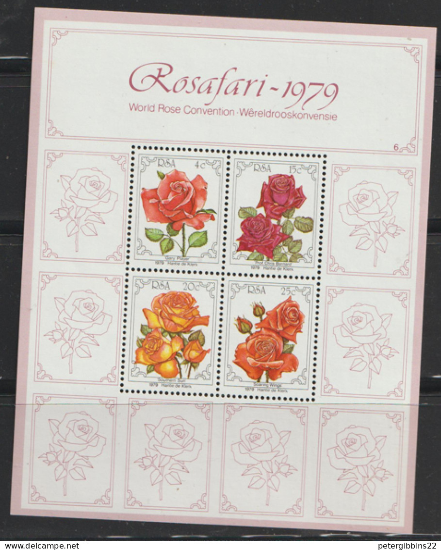 South Africa  1979  SG  MS  470 Rosafari   Unmounted Mint  Miniature Sheet - Nuevos