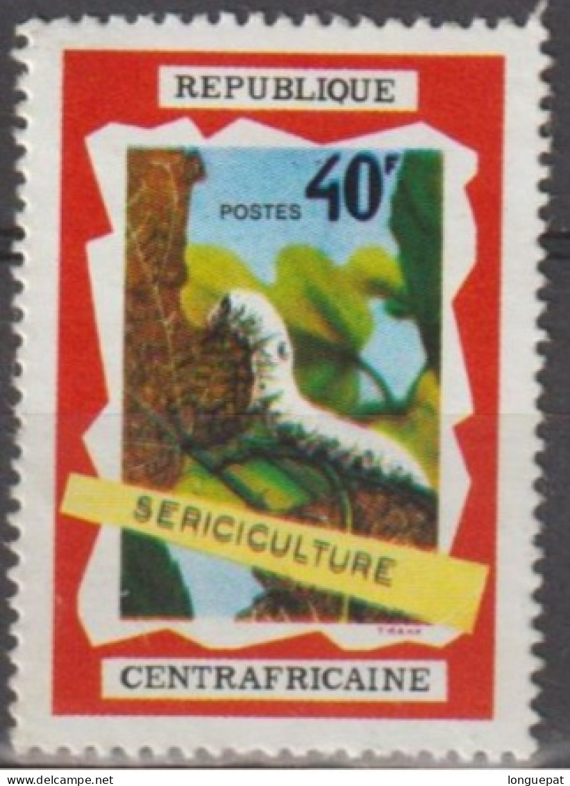 CENTRAFRIQUE  - Opération Bokassa : Sericiculture - Vers à Soie - Soie - Centrafricaine (République)