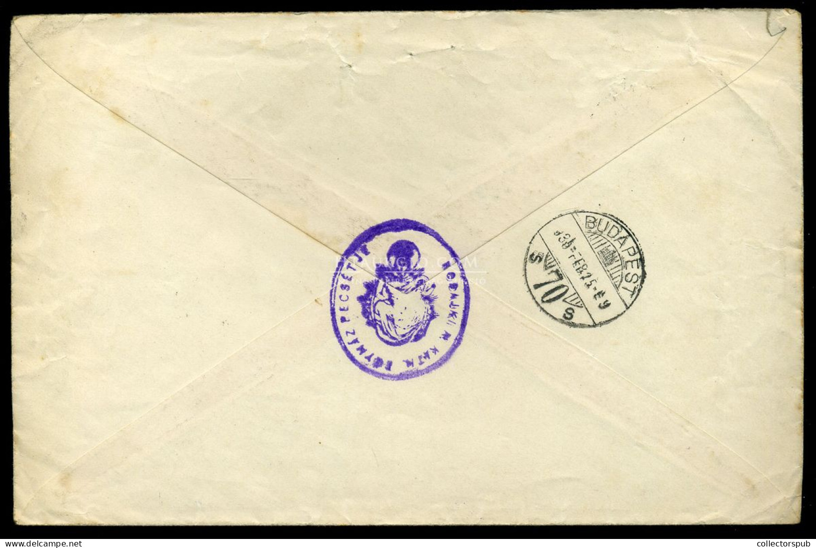 BODAJK 1935. Utánvételes, Ajánlott Levél Arcképek Négyszínű Bérmentesítéssel Budapestre - Used Stamps