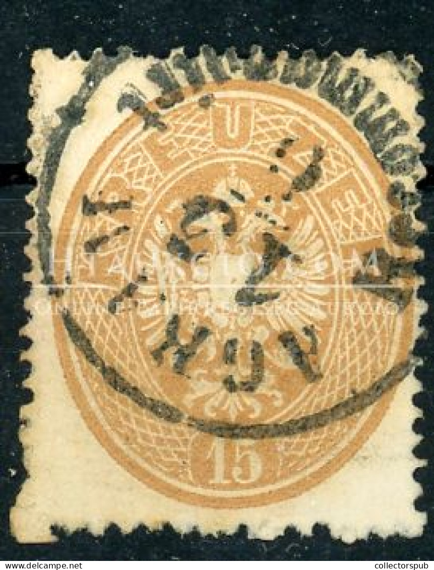 AGRAM 1863. Recommandirt 15Kr   Szép Bélyegzés - Used Stamps