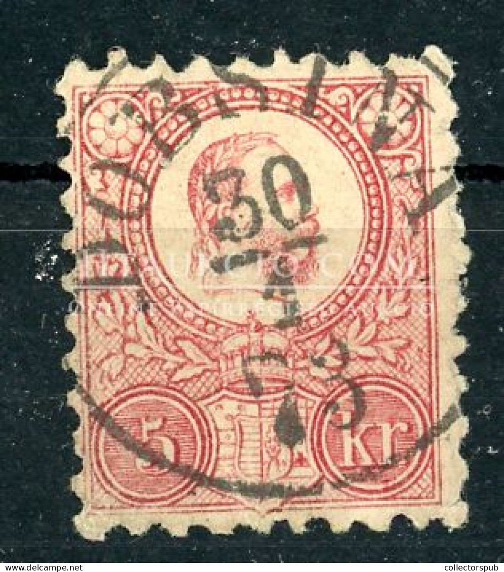 DOBSINA 5Kr Szép Bélyegzés - Used Stamps