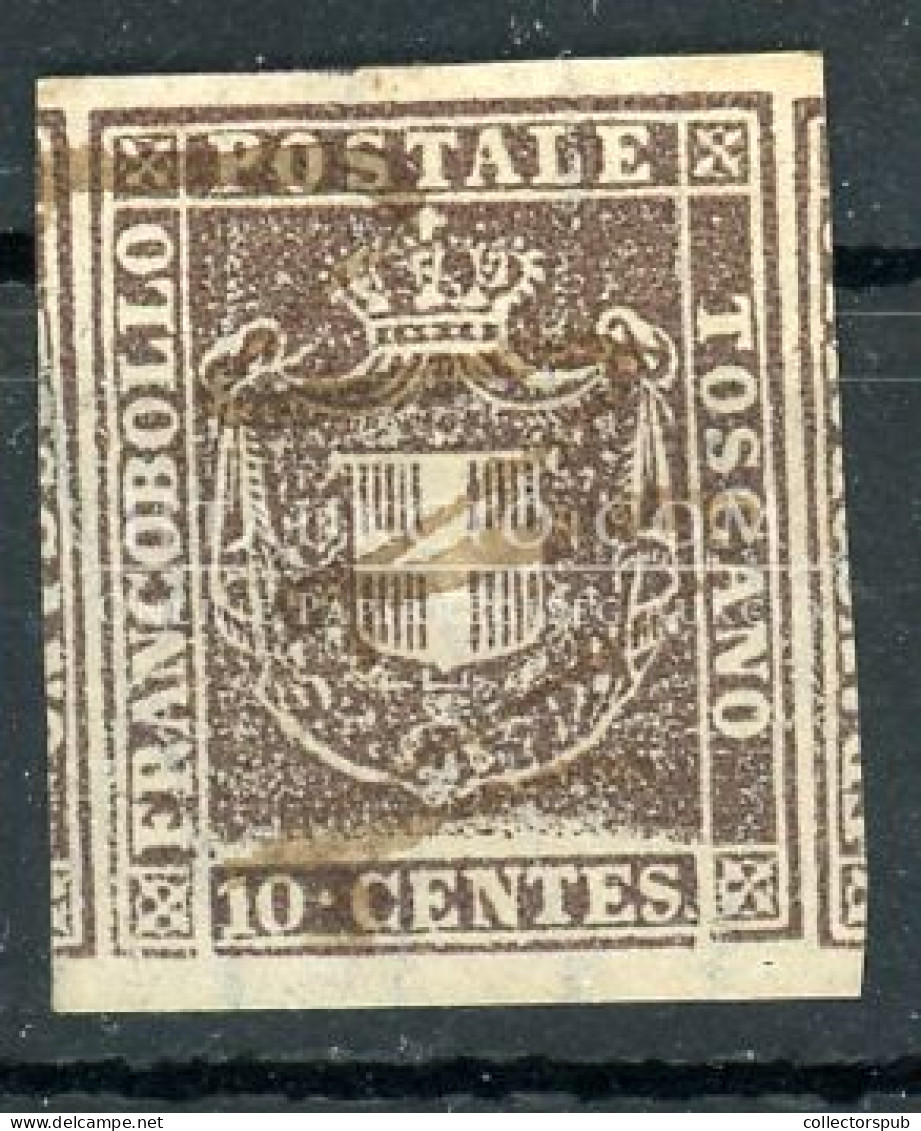 1860. Toscana, 10Centes - Toscana