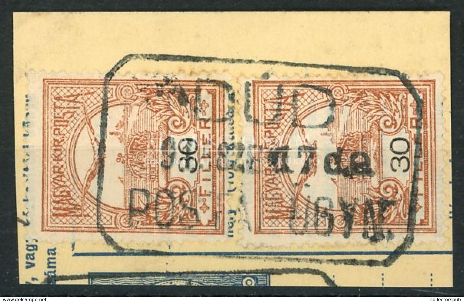 POSTAÜGYNÖKSÉG Bélyegzés DÚD - Used Stamps