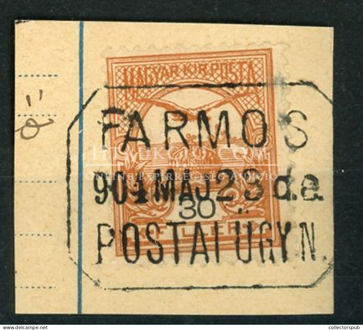 POSTAÜGYNÖKSÉG Bélyegzés FARMOS - Used Stamps