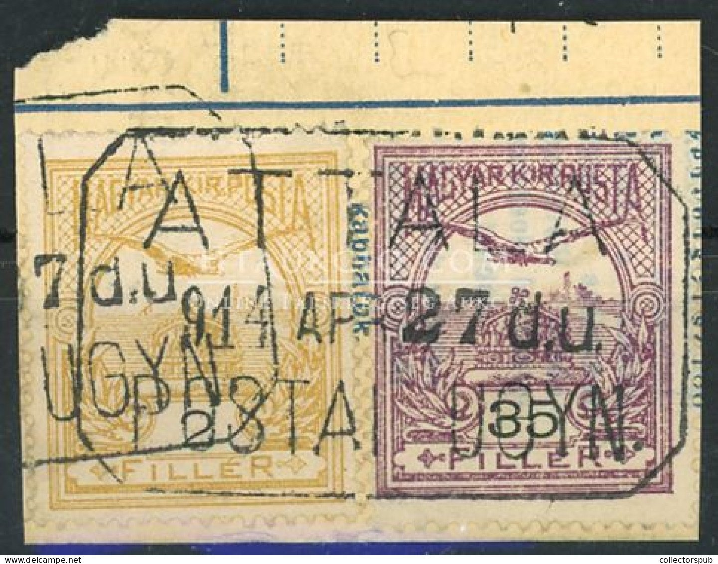 POSTAÜGYNÖKSÉG Bélyegzés ATTALA - Used Stamps