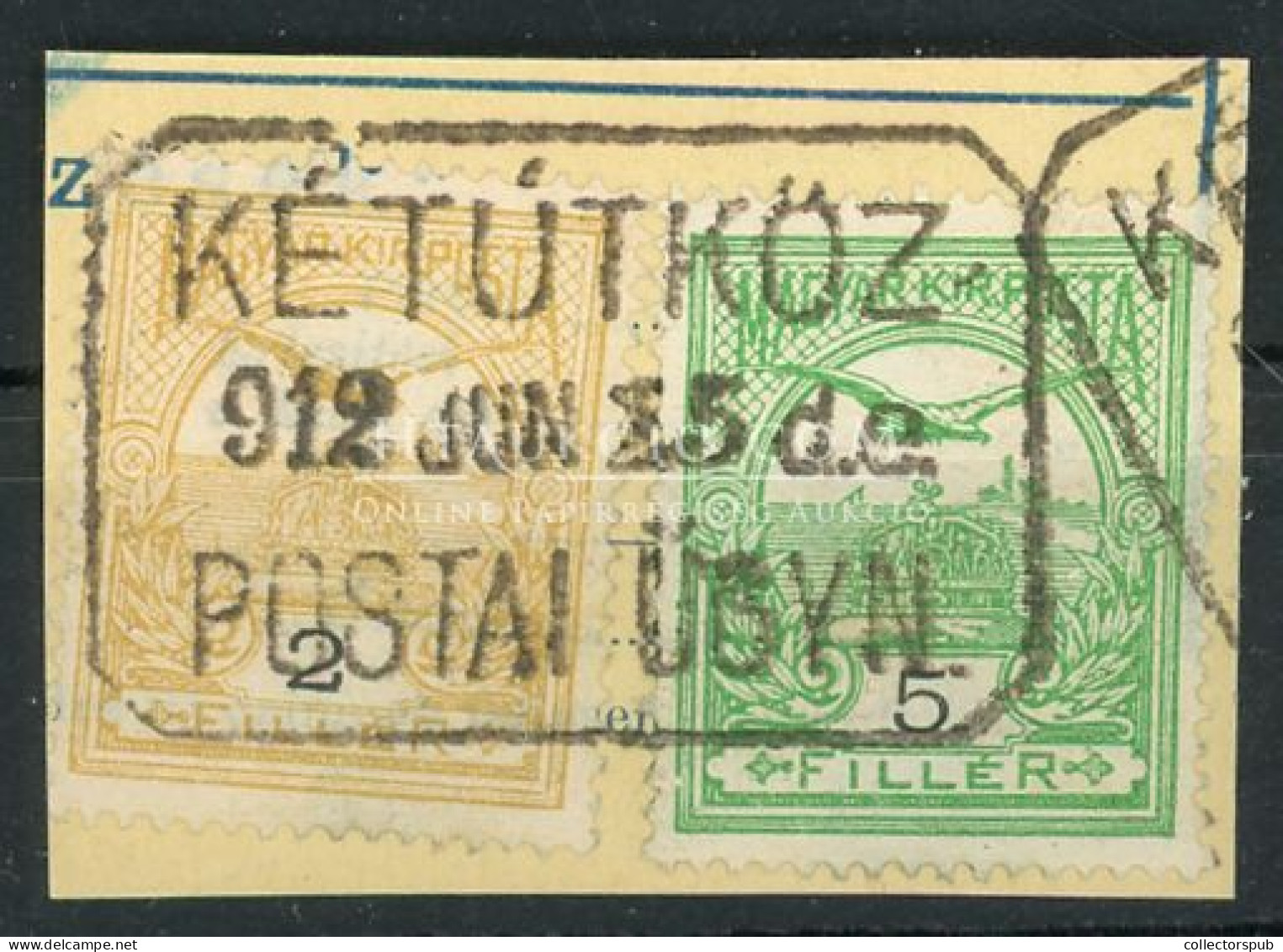 POSTAÜGYNÖKSÉG Bélyegzés KÉTÚTKÖZ - Used Stamps