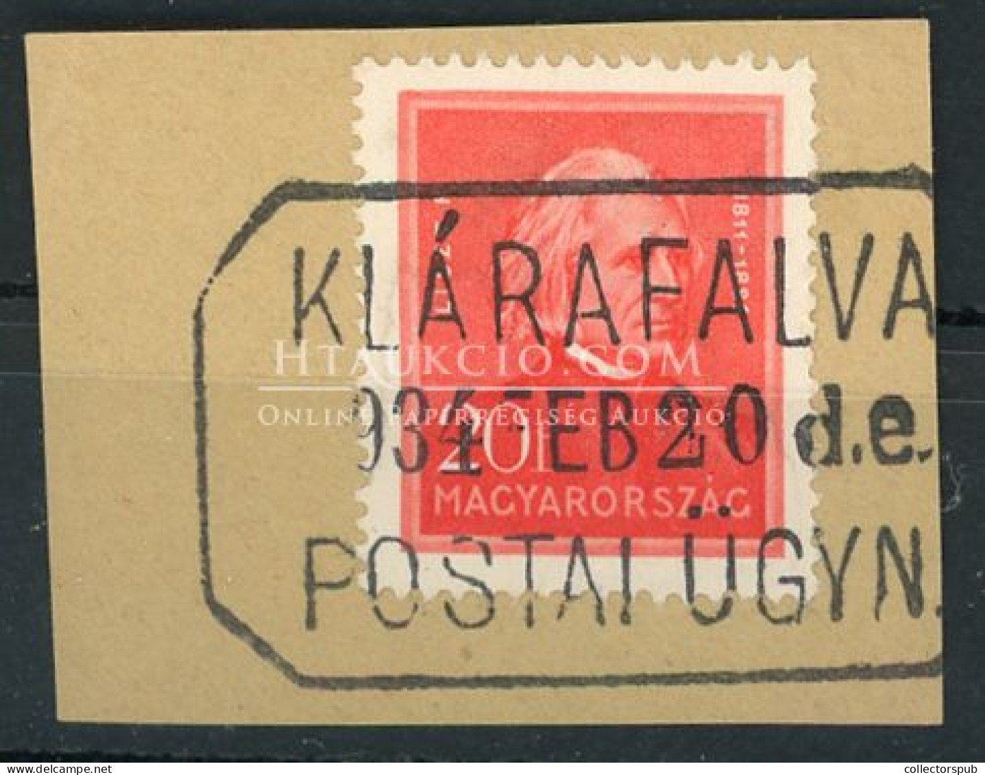 POSTAÜGYNÖKSÉG Bélyegzés KLÁRAFALVA - Used Stamps