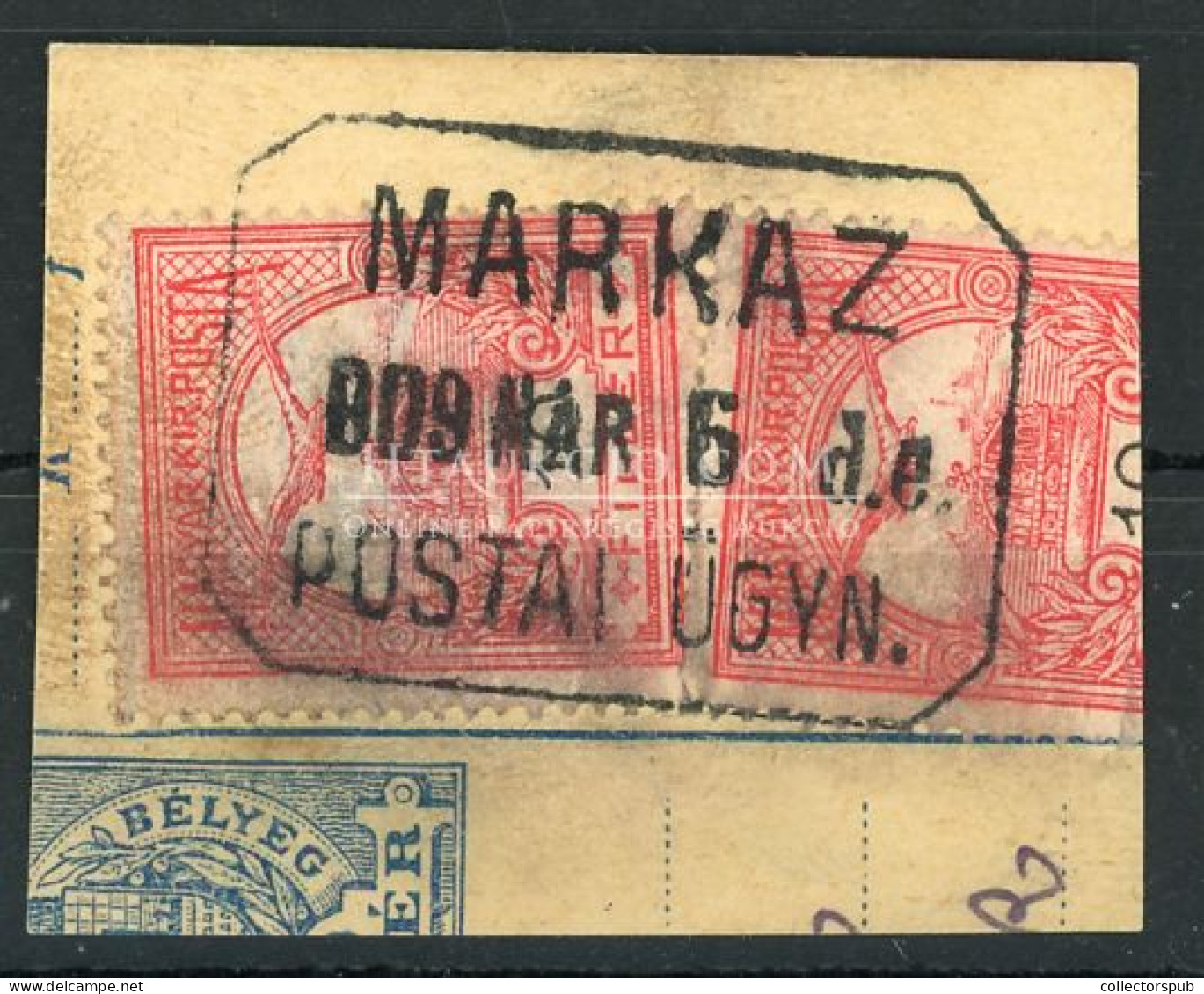 POSTAÜGYNÖKSÉG Bélyegzés MARKAZ - Used Stamps