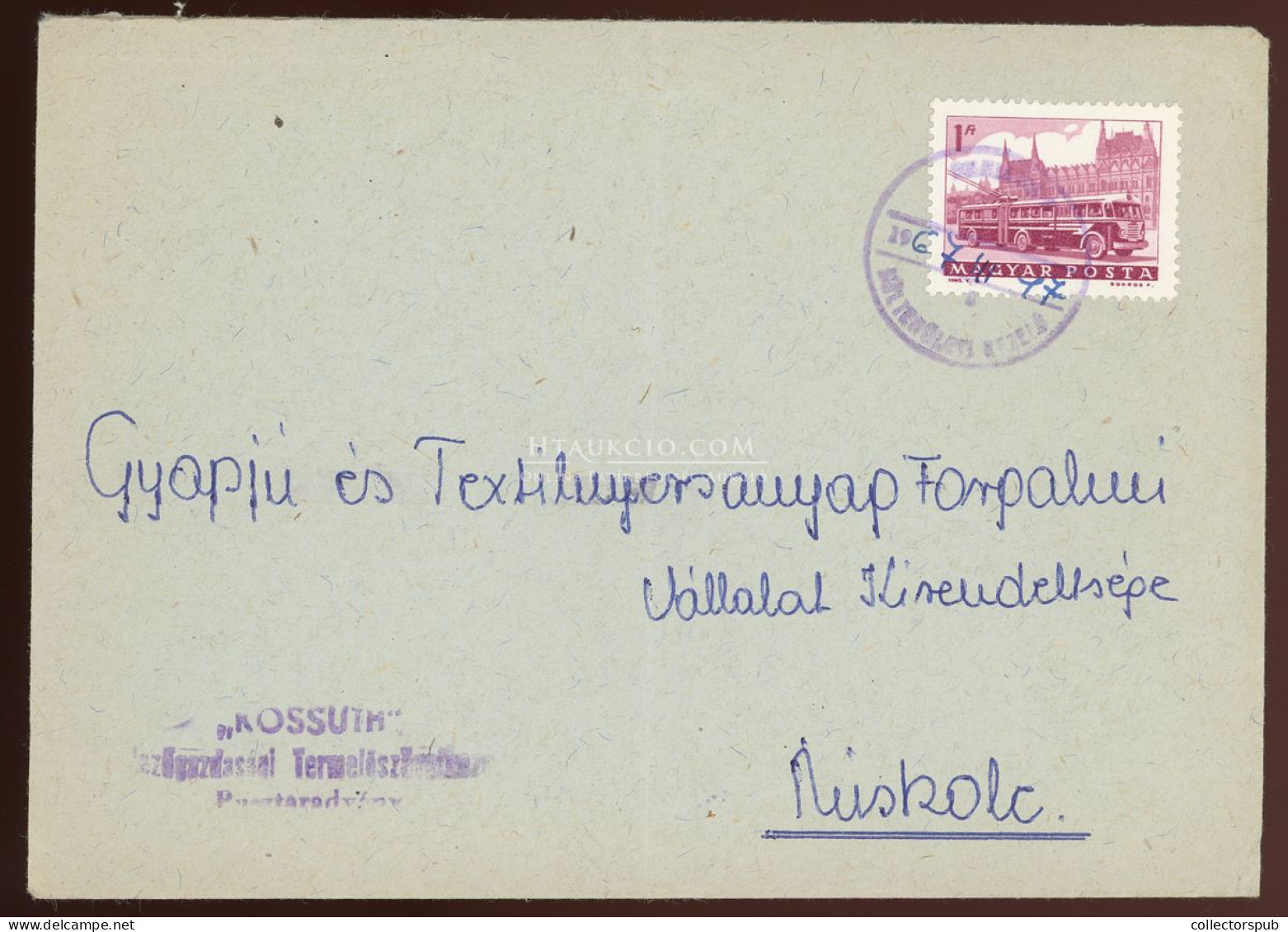 1967. Levél Külterületi Kezelő Bélyegzéssel - Used Stamps