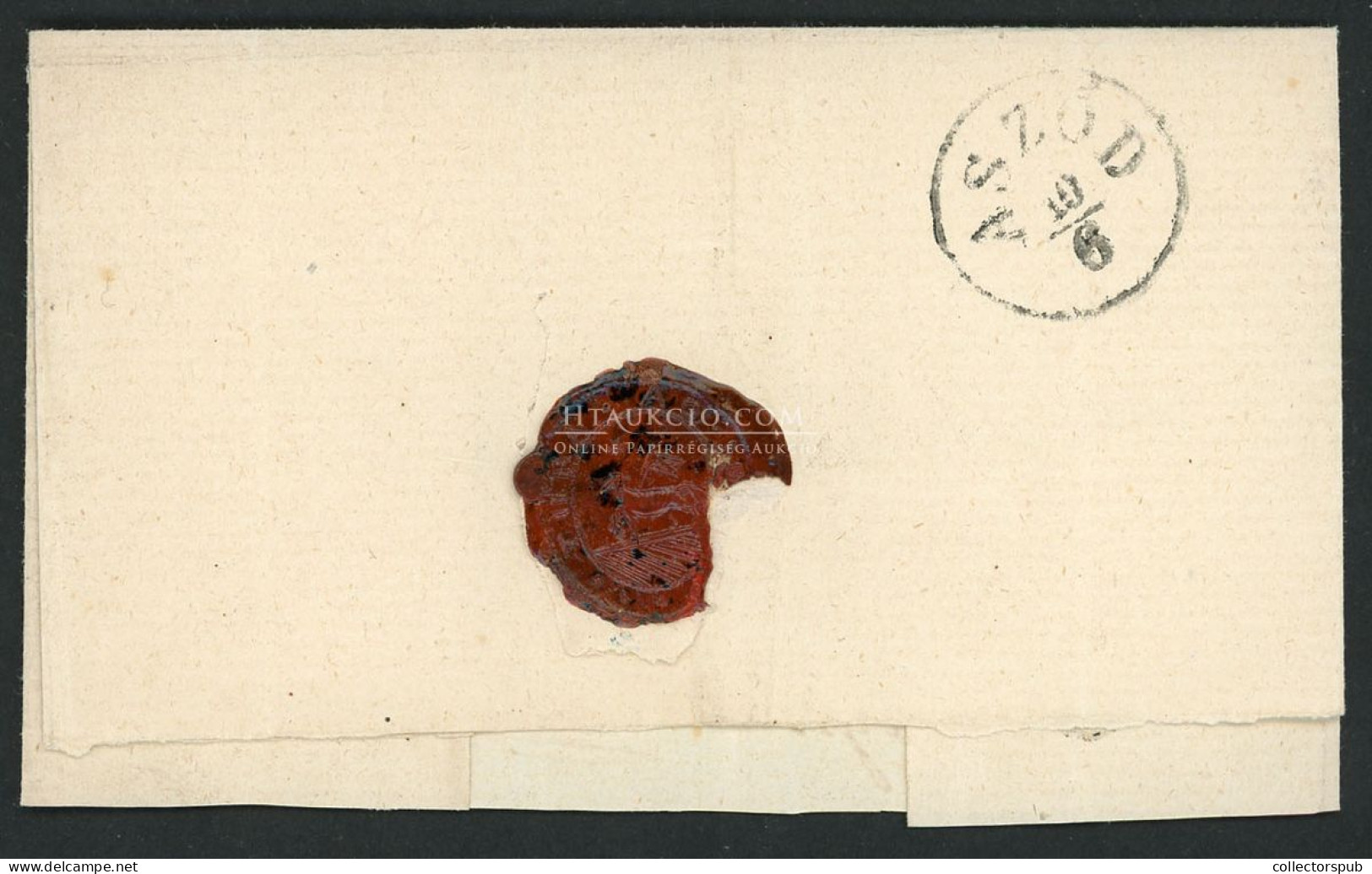TURA 1871. Kőnyomat 5Kr ( Type III) Levélen Aszódra Küldve - Used Stamps