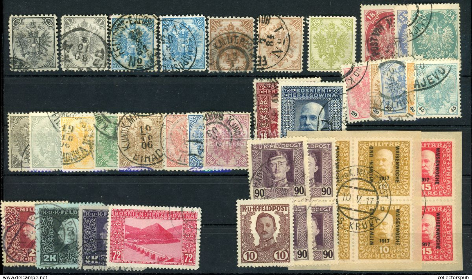 BOSZNIA Vegyes Kis Tétel, Szép Bélyegzések, Apróságok, Jó Tétel - Used Stamps