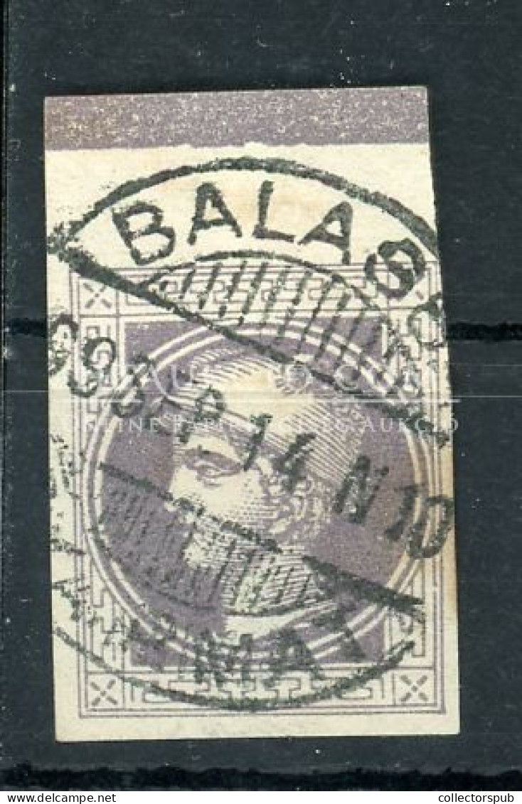 BALASSAGYARMAT Bélyegzés, Szegélyléces Hírlapbélyegen - Used Stamps