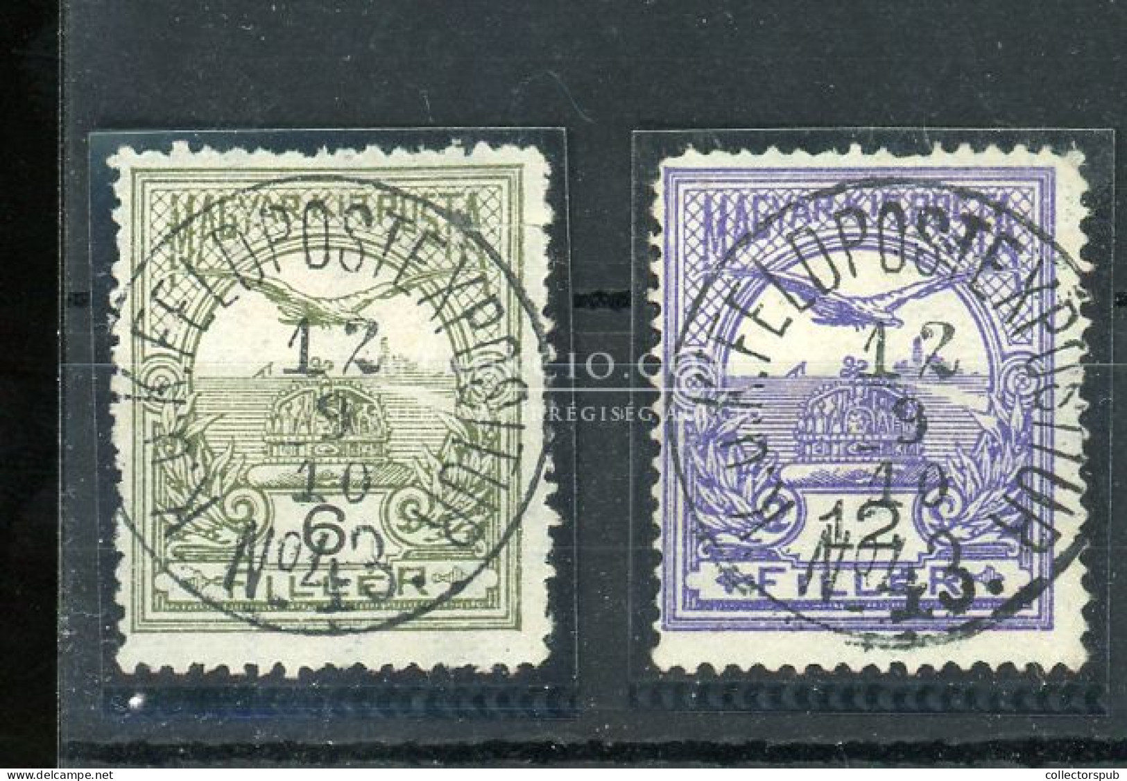 2db  FELDPOSTEXPOSITEUR No. 43 / Hadgyakorlati Bélyegzés, Turul Bélyegeken - Used Stamps