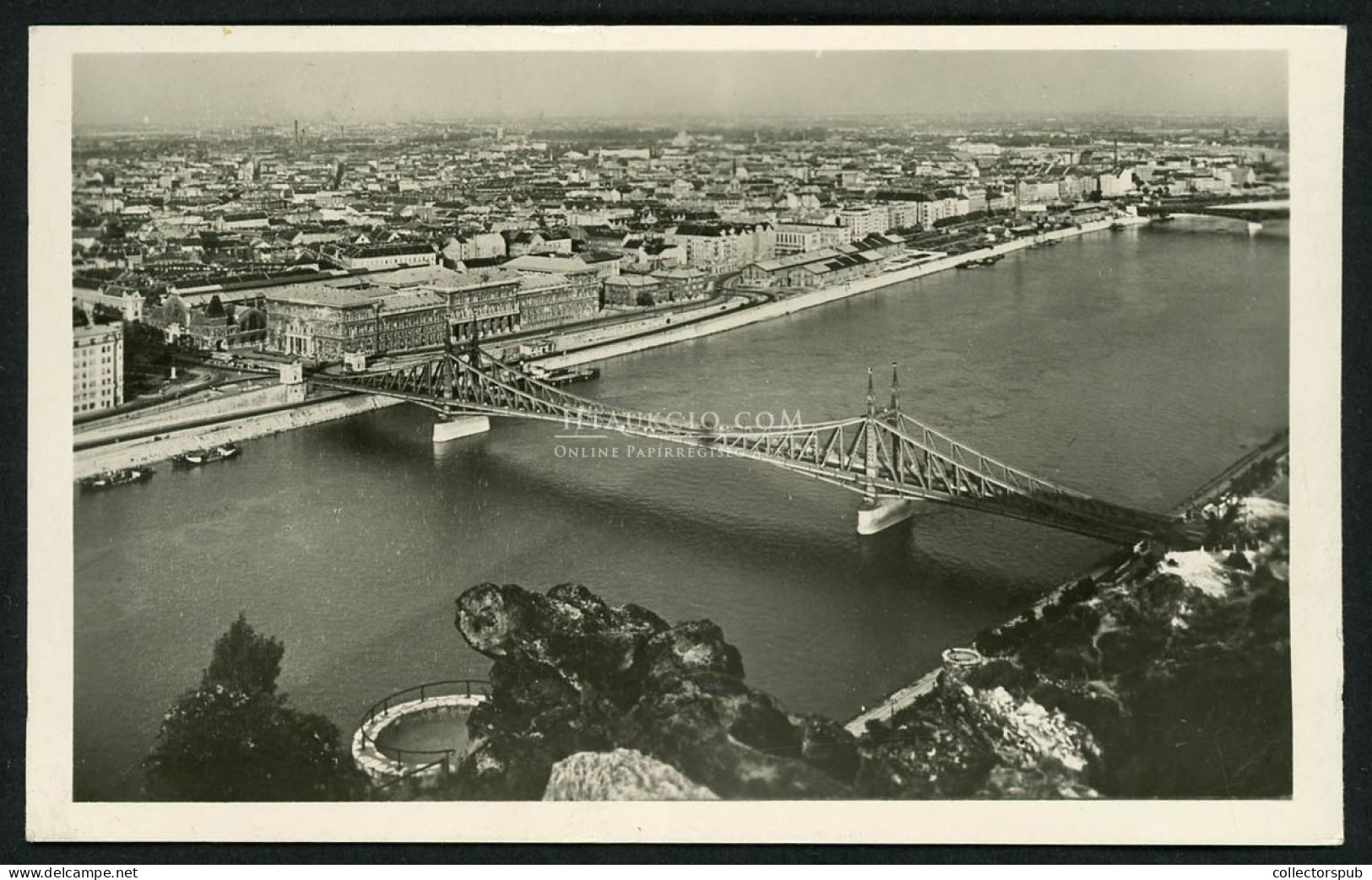 1954. Magyar-Angol Alkalmi Bélyegzés Képeslapon - Gebraucht