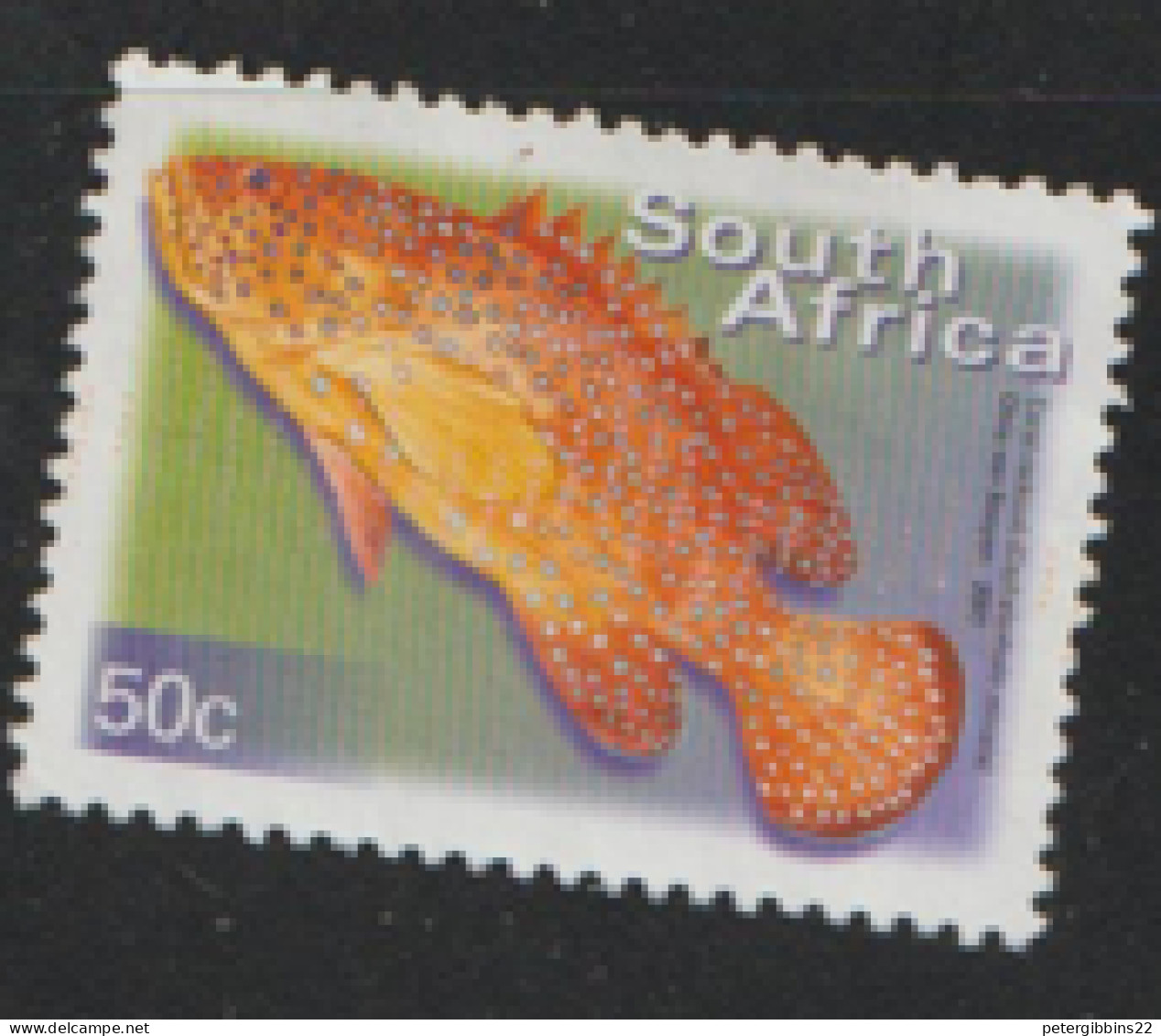 South Africa  2000  SG 1210 50c Fishes    Fine Used - Gebruikt