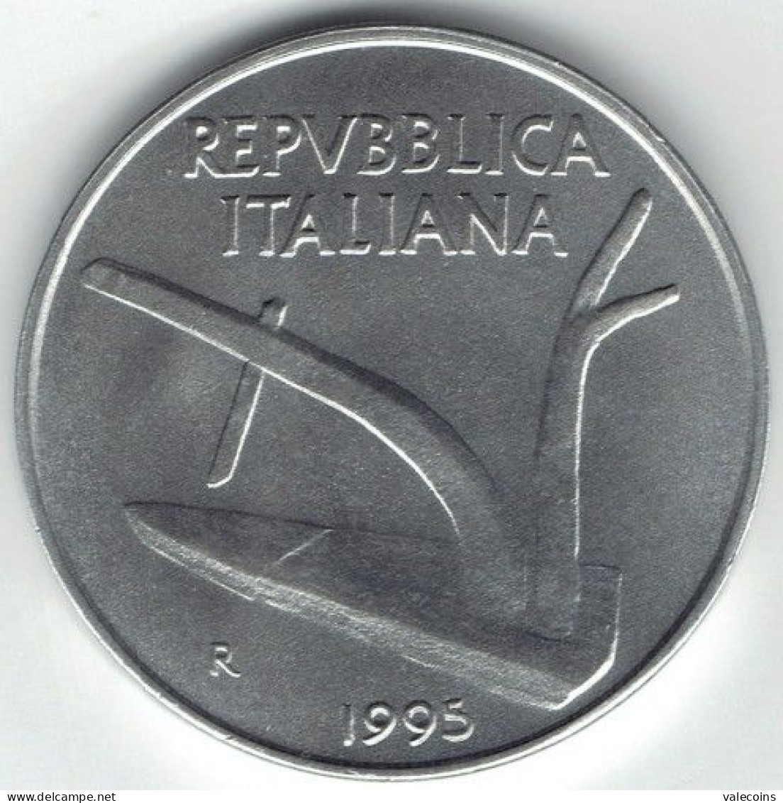 ITALIA ITALY - 1995 -  10 Lire - KM  93 - UNC - 10 Lire