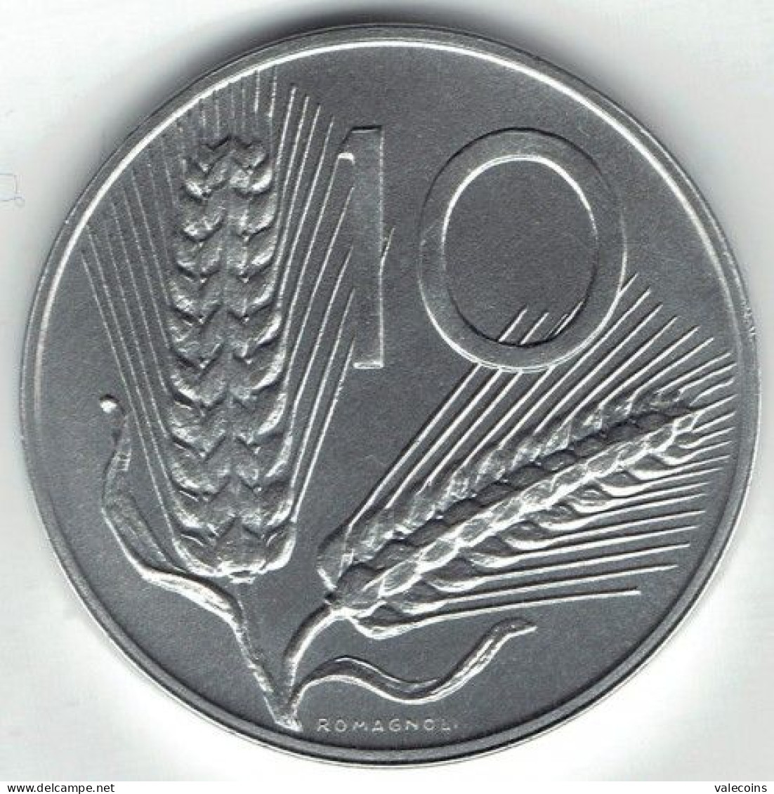 ITALIA ITALY - 1995 -  10 Lire - KM  93 - UNC - 10 Lire